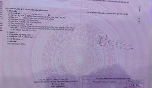 đất 5 x 40 (200m2 full thổ cư) hẻm ôtô vào đất, gần chợ mỹ hạnh nam, 10 phút qua đến hóc môn