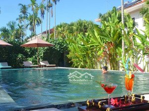 bán căn villa 14 phòng hồ bơi khu trà quế hội an, diện tích 1065m2 bề ngang 30m