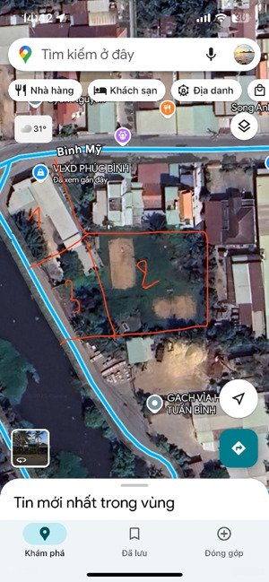 bán đất đường bình mỹ - củ chi 2800m2 - 1400m2 tc, góc 2 mặt tiền