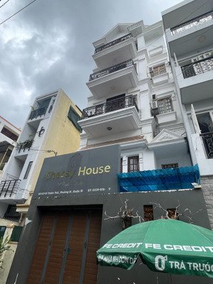 bán nhà 5 tầng mới tinh hẻm 163 thành thái, hẻm 7m thông. gần bệnh biên 115. dt 5,9x16m. giá 22 tỷ