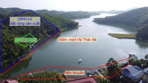 bán lô đất view hồ thác bà cạnh đường lớn tại yên bình, yên bái