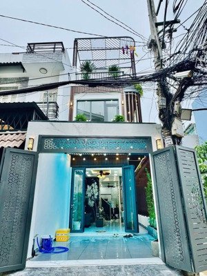 nhà phố full nội thất cao cấp hẻm nhựa 6m, xe hơi vào tận nhà khu vip phan xích long 69m2/3ty6