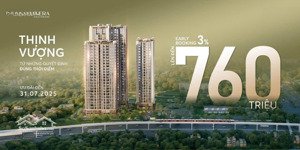 tri ân 760 triệu đồng đến 31/7/2025 cho khách booking sớm đ1. sở hữu căn hộ hàng hiệu greenera