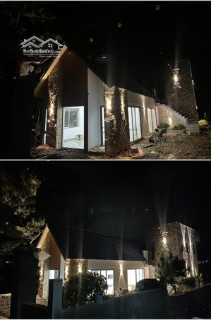 villa sân vườn nghỉ dưỡng ven đà lạt, bám suối đá tự nhiên, full nội thất