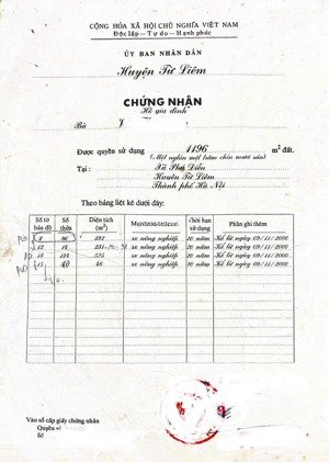 bán đất mặt tiền đường lớn - văn tiến dũng, bắc từ liêm