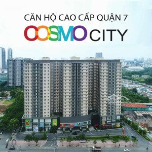 bán căn hộ cosmo city, nguyễn thị thập, 50 triệu / m2, 72 m2, đã có sổ