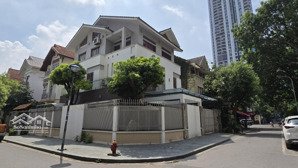 bán biệt thự nhà vườn, kđt văn quán, hà đông, căn góc 2 mặt phố, dt 225m2, 4 tầng, mt 30m, view hồ