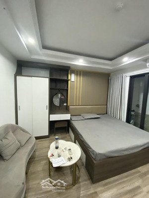 cho thuê căn hộ dịch vụ tại ngõ 193 trích sài. ban công rộng thoáng view hồ tây. chỉ 6tr