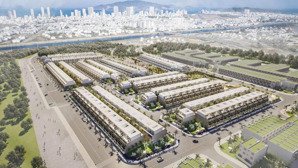 liền kề 100m2 nằm trong kđt đã đông đúc dân cư, cách biển trần phú chỉ 10 phút
