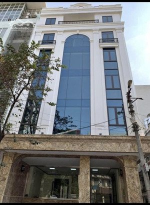 bán toà nhà mặt đường bờ sông sét trần đại nghĩa hoàng mai dt 265m 8t mt 13m kd 300tr/thág giá 80tỷ