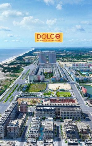 căn hộ 6 sao dolce penisola bán đảo bảo ninh chỉ 1,3 tỷ lợi nhuận 10%/năm , cam kết mua lại 124%