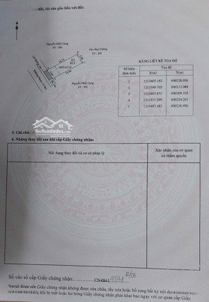 bán đất giáp kdc chánh nghĩa , thủ dầu một, bình dương dt 5 x 17 thổ cư 60m2 ngay dê tài ký nhựa 6m