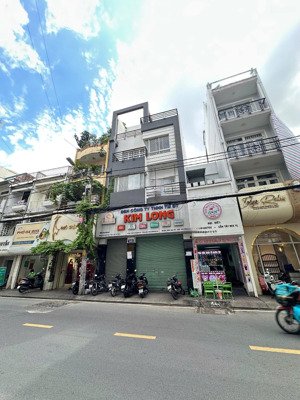 cho thuê nhà mặt tiền đường hồ bá kiện q10 - dt 7x14 - trệt 4 lầu st - giá 42 triệu 