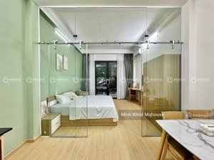 cho thuê 1pn ban công view đẹp gần ngã tư bảy hiền, khu ăn uống bàu cát
