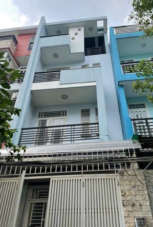 cho thuê nhà hẻm 8m đặng thùy trâm, dt: 4,5x16m. trệt 2 lầu st. 4pn.3wc. 20tr/tháng.