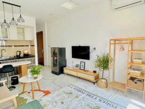 cho thuê căn hộ dịch vụ 35m2 full tại nguyễn gia trí gần giao thông vận tải, hutech, pearl plaza