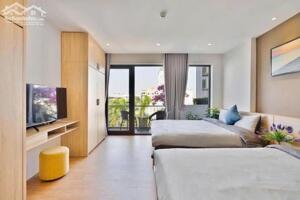 Bán toà căn hộ dịch vụ 7 tầng, 17 phòng, có hồ bơi, dòng tiền 110-120 triệu/tháng, đường Núi Thành, phường Hoà Cường, Đà Nẵng Diện tích đất 145m2 | DT sàn 958m2