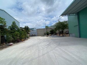 cho thuê 400m2 xưởng mới xây an phú _ thuận an có điện 3 pha có sân rộng