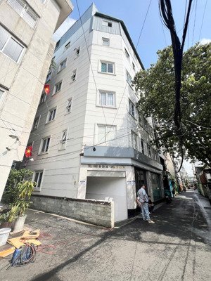 toà căn hộ dịch vụ hầm 7 lầu góc 2mt hẻm ô tô nguyễn trãi, quận 1, 10x19m, hđt 260 triệu, chỉ 50 tỷ