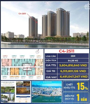 căn hộ capital square view sông hàn chuẩn sống đỉnh cao, ngay bên sông hàn