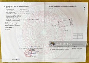 cần bán đất trần bá lương,tiểu trà,hưng đạo,dương kinh 45m2 ngõ 2,5m giá chỉ 1,1x tỷ