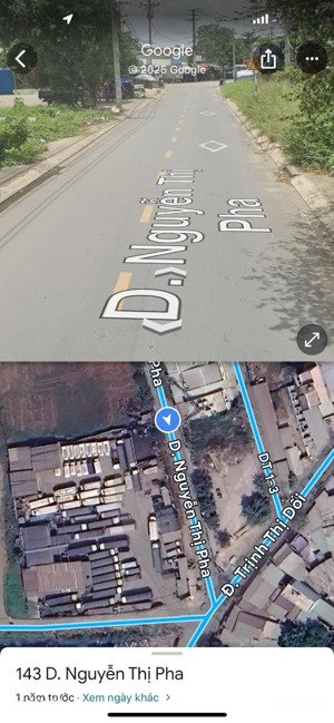 chính chủ bán lô đất 2 mặt tiền đường nguyễn thị pha gần cầu sa