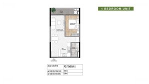 bán căn 1pn dự án elysian thủ đức giá chỉ 2tỷ6 - thanh toán 50 triệu ký hđ