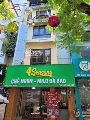 gấp! cho thuê mặt bằng kinh doanh phố nguyễn hoàng, mt 6m, dt 60m² x4 tầng, cạnh sun square