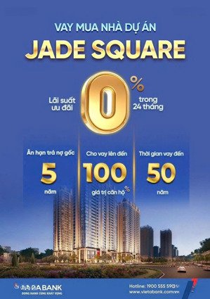 ra hàng đợt 1 tòa vip nhất dự án, giá 9xtr/m2 chung cư jade square, tây hồ tây, phạm văn đồng
