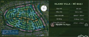 lấy villa rẻ quạt eco retreat 12x15m2 phân khu biệt thự đảo