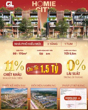 chỉ từ 1,5 tỷ sở hữu nhà phố kiểu mới homie city phổ yên, thái nguyên. dòng tiền thu về 30tr/tháng