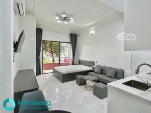 khai trương căn hộ mới 1pn/studio có vách ngăn ngay cầu ông lãnh