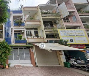 nhà cho thuê, 1 trệt 2 lầu, mặt tiền đường chợ lớn
