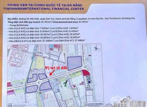 bán đất mặt tiền đường võ văn kiệt, sơn trà, đà nẵng. dt: 2.640m2