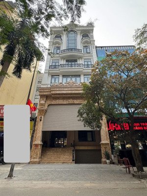 bán toà văn phòng vip nhất phố nguyễn hoàng - cho thuê 200tr/th - 140m2 - 8 tầng 1 hầm - 82 tỷ