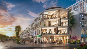 bán nhà phố trực diện hướng sông nhạc nước sun hà nam 235m2 xây dựng 3,5 tầng, quảng trường trống