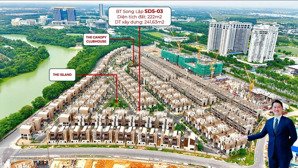 bán gấp bt song lập 222m2, khu compound. l/h 