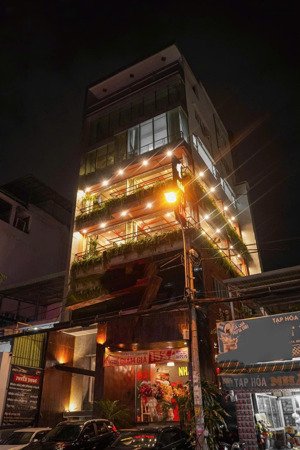 cho thuê nhà mặt tiền huỳnh đình hai quận bình thạnh diện tích 153,08m2 hầm lửng 6 lầu giá 170tr