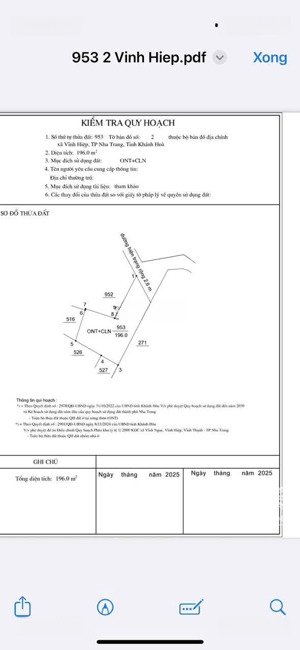 bán đất tại vĩnh điềm trung, 25 triệu / m2, 196 m2, view đẹp