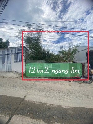 bán đất hòn nghê, vĩnh ngọc, dt 121 m2, ngang 8m, đường 8 m, hướng tây bắc - giá 2,1 tỷ