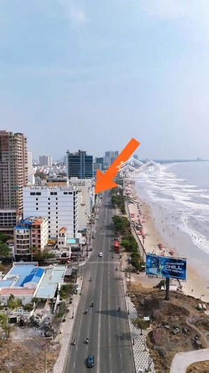 bán mặt tiền biển dt 163m2 kinh doanh khách sạn - cách mt thùy vân + bãi tắm 30m (xây được 6 tầng)