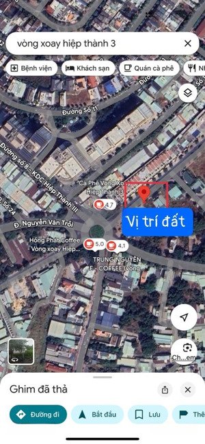 bán lô đất mt hoàng hoa thám - kdc phúc đạt, vòng xoay hiệp thành 3 kinh doanh lớn nhất khu