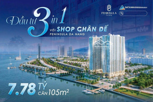 shophouse chân đế peninsula đà nẵng tài sản giới hạn sở hữu lâu dài sinh lời bền vững