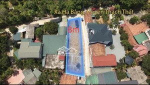 bán đất thủ phủ nhà trọ tại xã hạ bằng gần đại học fpt, khu cnc hoà lạc kinh doanh xây trọ