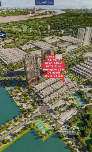 duy nhất siêu phẩm hoa hậu 85m sát hồ giá chỉ 28 tỷ .