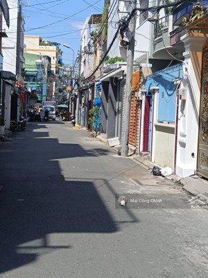 khu bàu cát, hẻm 8m thông, cấp 4, 132m2 vuông, xây mới 6 - 7 tầng