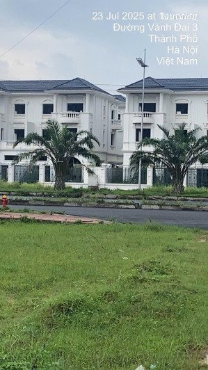 bán đất diện tích 84,4m2, vành đai 3.5, vân canh, hoài đức, hà nội, 170 triệu / m2, hàng hiếm tại