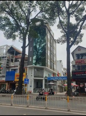 chính chủ - cho thuê nhà góc 2 mt nguyễn tri phương, quận 10 - trệt 7 lầu, thang máy, pccc