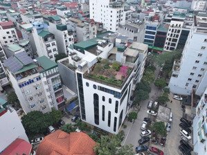 bán tòa building vp lo góc vip dòng tiền 3.5 tỷ/năm phố dịch vọng hậu 186m 8t mt 15m giá 148.5 tỷ.