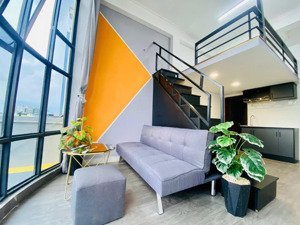 duplex rộng full nội thất 35m2 cửa full kính cực chill ngay hoàng văn thụ phú nhuận lh 